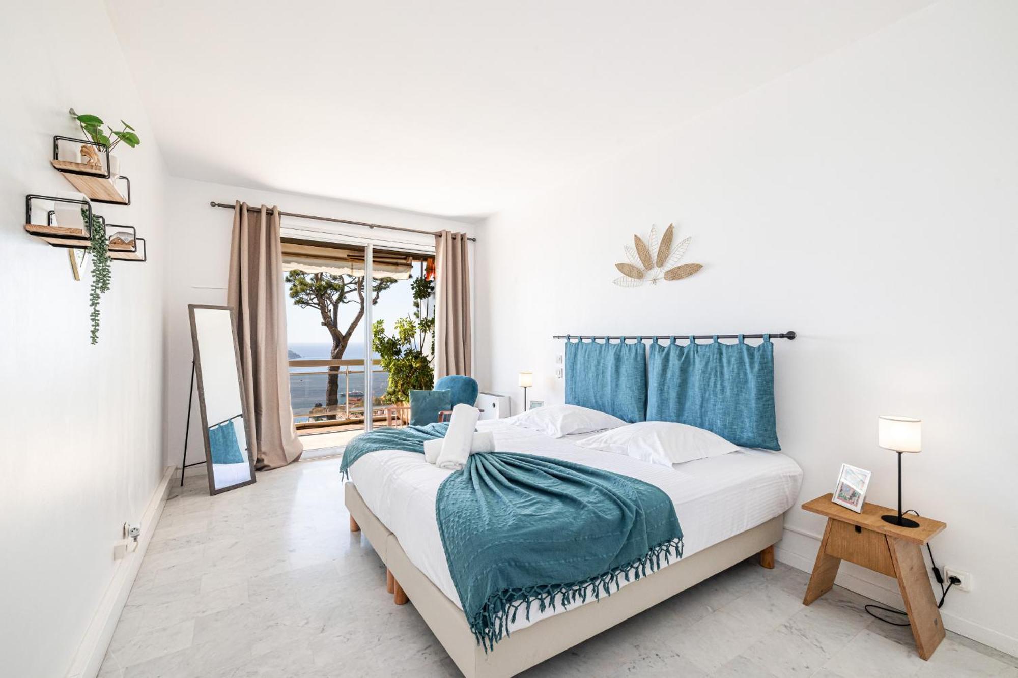 Апартаменты Extraordinary Sea View - 1 Bdr With Ac Вильфранш-сюр-Мер Экстерьер фото