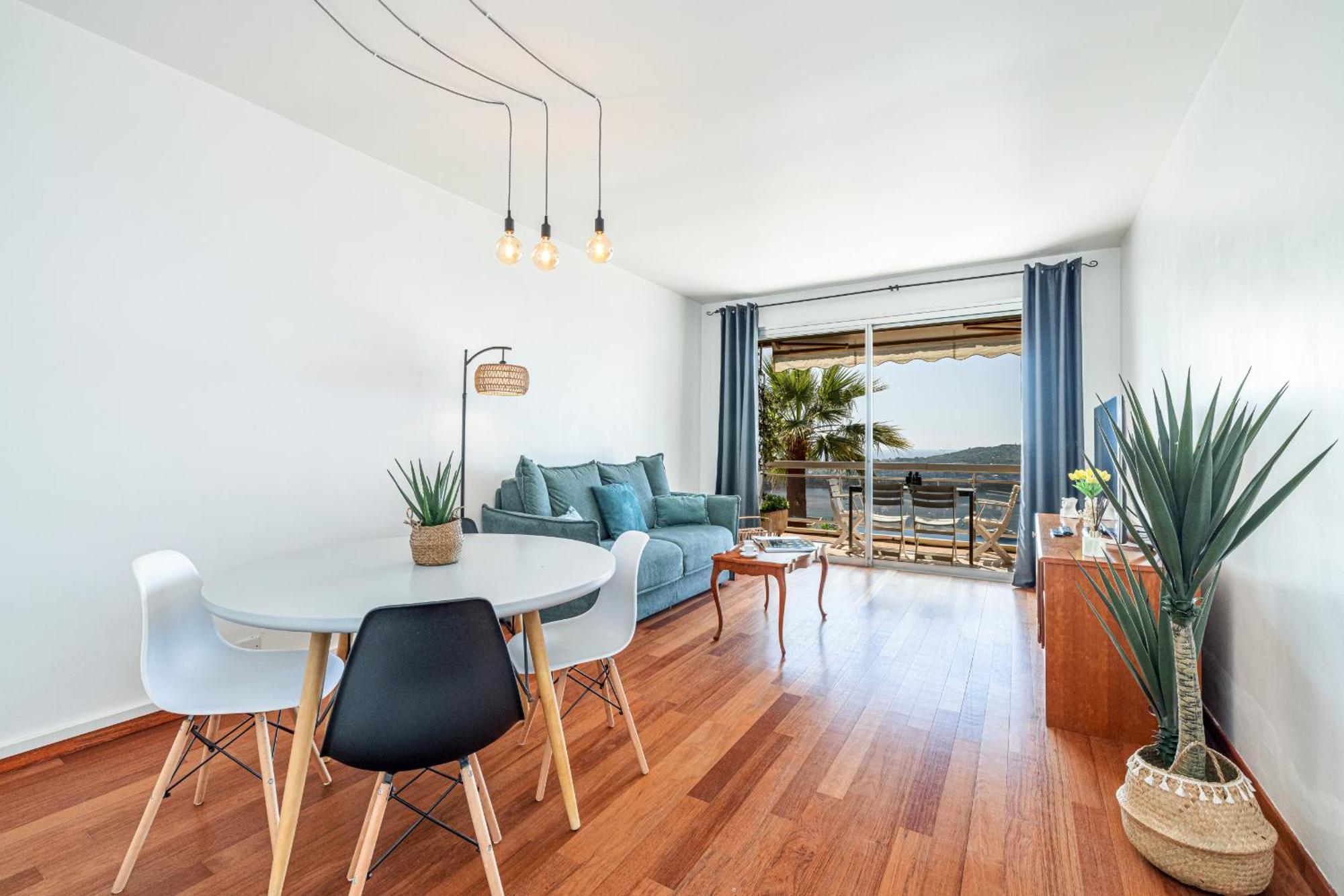 Апартаменты Extraordinary Sea View - 1 Bdr With Ac Вильфранш-сюр-Мер Экстерьер фото