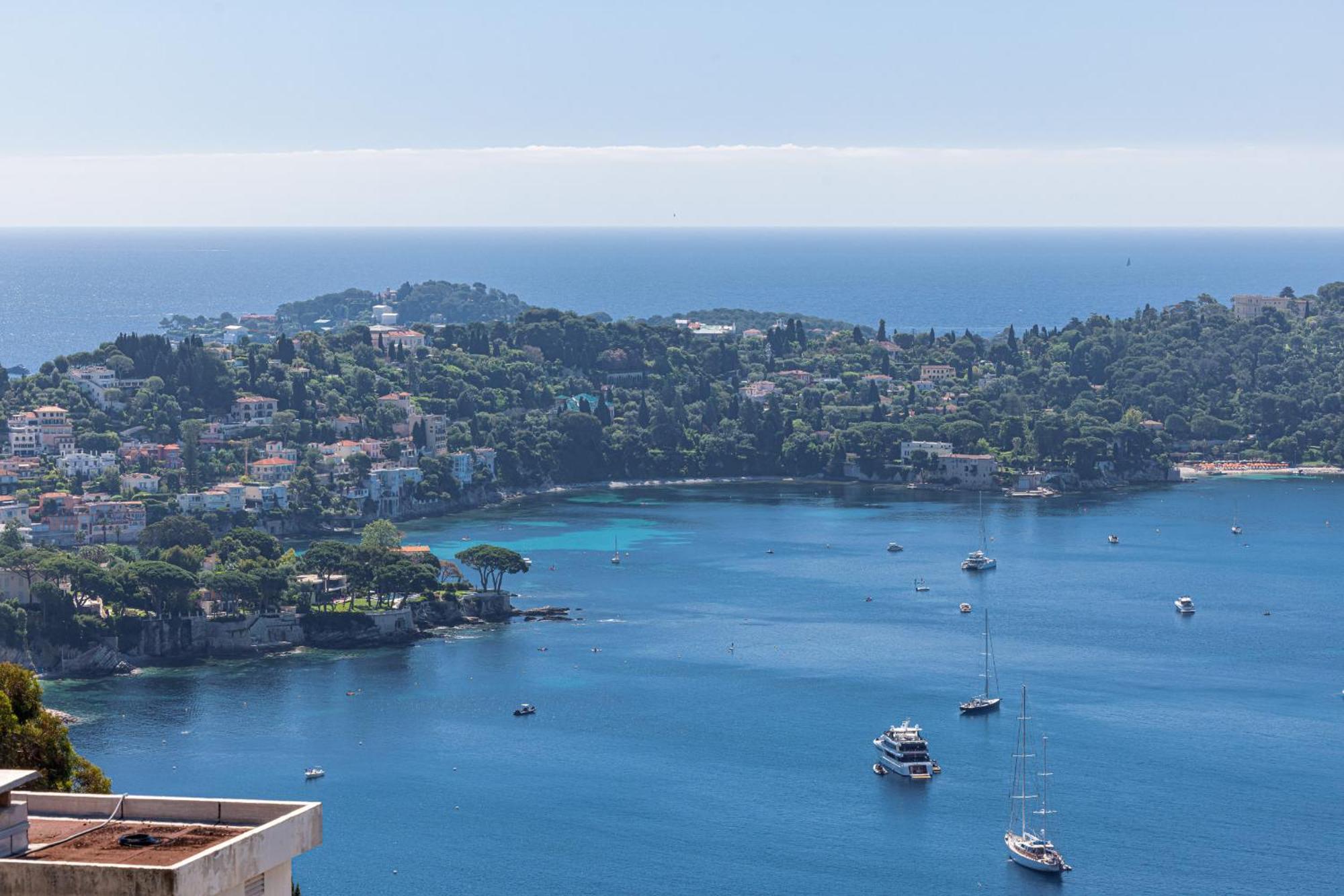 Апартаменты Extraordinary Sea View - 1 Bdr With Ac Вильфранш-сюр-Мер Экстерьер фото